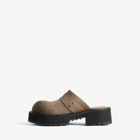 Mules Venom para mulher em cor biscoito