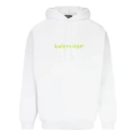 Novo Hoodie com Capuz de Corte Médio «Branco» 570811TIV559152