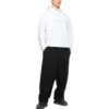 Novo Hoodie com Capuz de Corte Médio «Branco» 570811TIV559152