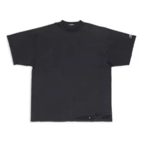 Oversized 3B Sports Icon Repaired T-shirt «Washed Black» 704056TMVA59034