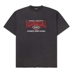 Oversized B Authentic Vintage Jersey T-shirt «Preto» 694576TMVA91000
