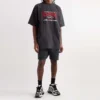 Oversized B Authentic Vintage Jersey T-shirt «Preto» 694576TMVA91000