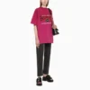Oversized B Authentic Vintage Jersey T-shirt «Rosa» 694576TMVA95566