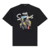 Oversized Cotton Balenciaga x THE SIMPSONS T-shirt «Preto» 676589TLVG71000