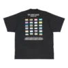 Oversized Cotton Pride 22 T-shirt «Black White» 694576TMVO21070