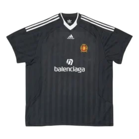 Oversized Soccer T-shirt Balenciaga x adidas «Preto» 723663TNV131000