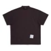 Oversized T-shirt com autocolante “Preto” 739028TPVN41270