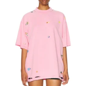 Oversized T-Shirt «Faded Dirty Pink» 787349TRVS49568