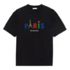 Paris Love Estampa Regular Preto 594599TGV431000