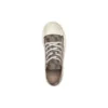 Ténis de cano baixo Paris «Algodão BB Monogram Castanho-claro e Borracha Branca» 688757W3RQ22298