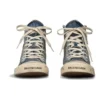 Paris Sneaker de cano alto «Blue Destroyed Denim and Rubber» 688752W3RCL4090
