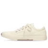 Paris Sneaker de cano baixo «Algodão branco desgastado e borracha branca» 688754W3RC59090