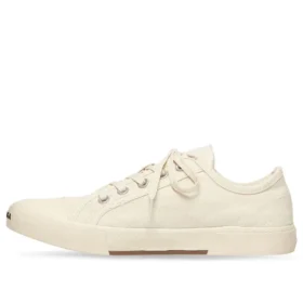 Paris Sneaker de cano baixo «Algodão branco desgastado e borracha branca» 688754W3RC59090 Paris Sneaker de cano baixo «Algodão branco desgastado e borracha branca» 688754W3RC59090