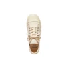 Paris Sneaker de cano baixo «Algodão branco desgastado e borracha branca» 688754W3RC59090