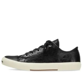 Paris Sneaker de cano baixo «Algodão rasgado preto e borracha branca» 688754W3RCB1090 Paris Sneaker de cano baixo «Algodão rasgado preto e borracha branca» 688754W3RCB1090