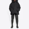 Parka de viagem com capuz «Preto» 704500TLP031000