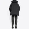 Parka de viagem com capuz «Preto» 704500TLP031000