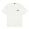 Political Campaign – Camisola de gola redonda com bordado, corte largo «Branco» 641655TKVJ19084