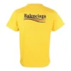 Political Campaign T-shirt, corte largo «Amarelo» 620967TKVJ17442