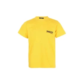 Political Campaign T-shirt, corte largo «Amarelo» 620967TKVJ17442
