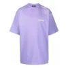 Political Campaign T-shirt, corte largo «Roxo» 641675TKVJ13072
