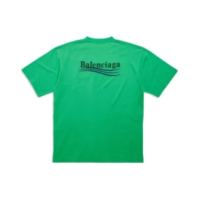 Political Campaign T-shirt, corte largo «Verde, Preto, Azul» 641675TPVD33600