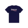 Political Campaign T-shirt, corte médio «Pacific Blue White» 620967TKVJ11195