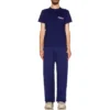 Political Campaign T-shirt, corte médio «Pacific Blue White» 620967TKVJ11195