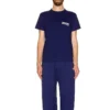 Political Campaign T-shirt, corte médio «Pacific Blue White» 620967TKVJ11195