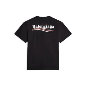 Political Campaign T-shirt curta com logótipo «Preto» 612964TKVJ11070