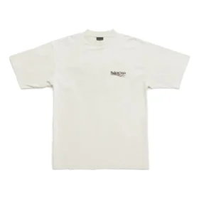 Political Campaign T-shirt, large fit, «Beige» 641675TNVG59170