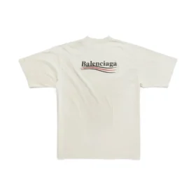 Political Campaign T-shirt, large fit, «Beige» 641675TNVG59170