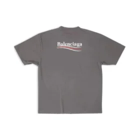 Political Campaign T-shirt, large fit «Gray» 641655TNVG51227