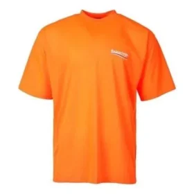 Political Campaign T-shirt, tamanho grande, «Laranja» 620967TKVE8