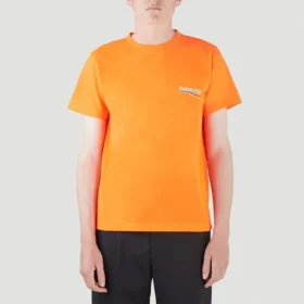 Political Campaign T-shirt, tamanho grande, «Laranja» 620967TKVE8
