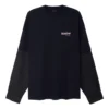 Political Campaign T-shirt with layers, large size «Black» 698631TKVJ19070
