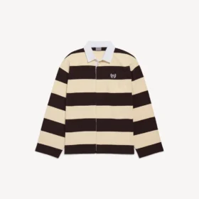 Polos de homem em castanho escuro/bege
