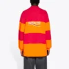 Polos de manga comprida com corte irregular «Raspberry Fluo Orange» 657073TKVA56667
