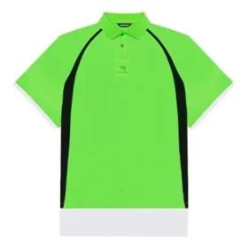 Polos unissex com bordado FW21 Verde 661507TKVA53007