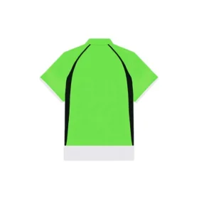 Polos unissex com bordado FW21 Verde 661507TKVA53007