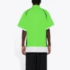 Polos unissex com bordado FW21 Verde 661507TKVA53007