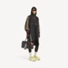 Poncho técnico para homem em preto