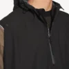 Poncho técnico para homem em preto