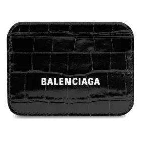 Porta-cartões com relevo de crocodilo «Preto e Branco» 5938121LRR39660
