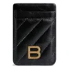 Porta-cartões Crush Magnet acolchoado «Preto» 782132210J11000