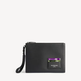 Porta-cartões para homem em preto