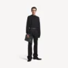 Porta-cartões para homem em preto