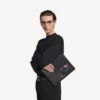 Porta-cartões para homem em preto
