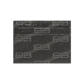 Porta-cartões Signature em lona revestida com BB Monogram «Preto» 594309210D81061