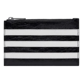 Porta-moedas e porta-cartões comprido Balenciaga x adidas «Preto» 721896210M61091